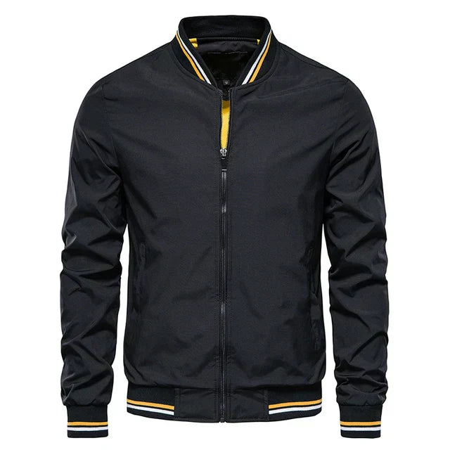 Drune | Streifen Bomberjacke