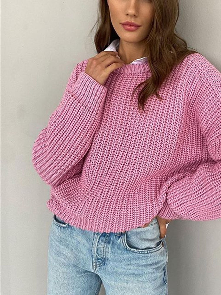 Drune | Oversize Grobgestrickter Pullover für Damen