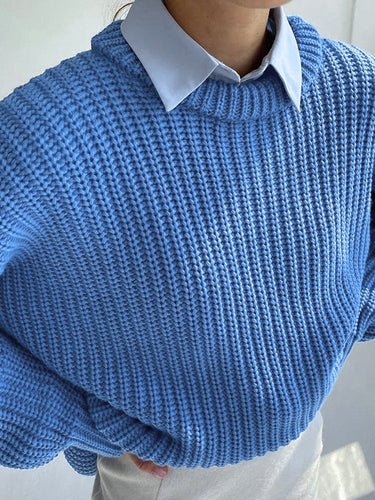 Drune | Oversize Grobgestrickter Pullover für Damen