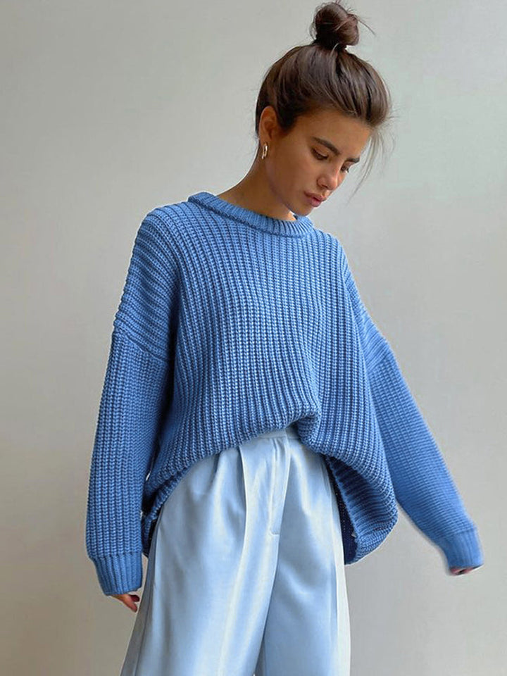 Drune | Oversize Grobgestrickter Pullover für Damen