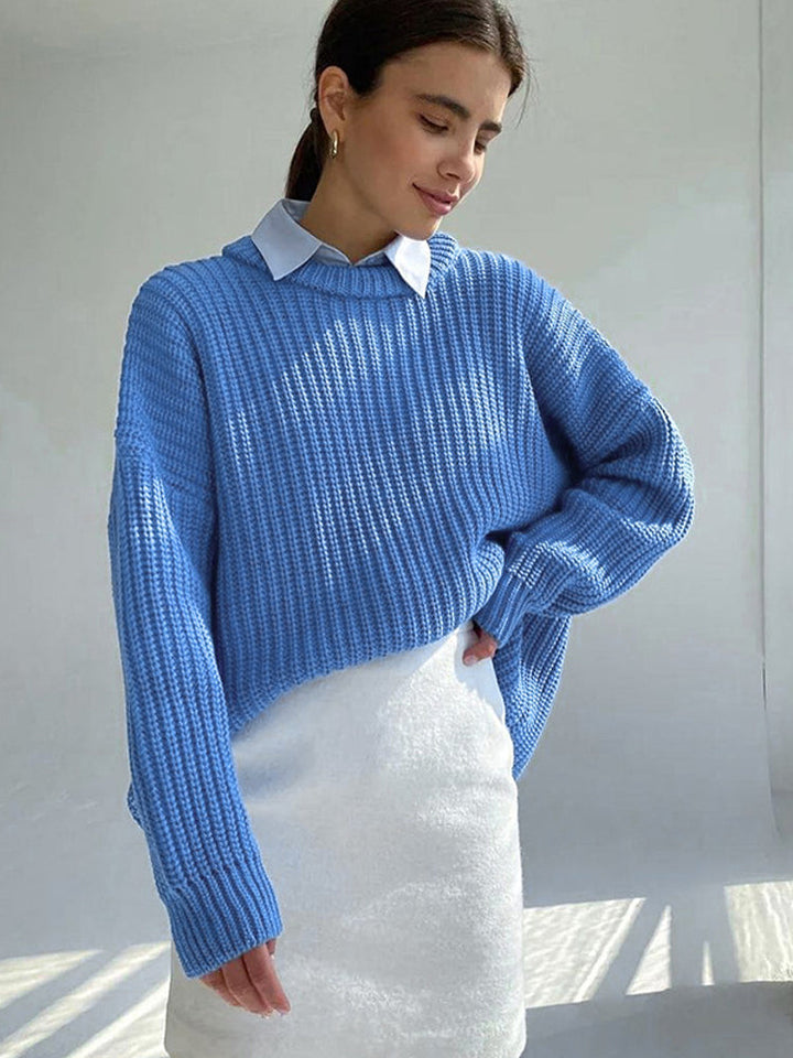 Drune | Oversize Grobgestrickter Pullover für Damen