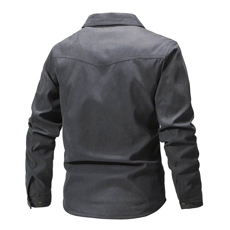 Drune | Flanell Gefütterte Hemdjacke für Herren