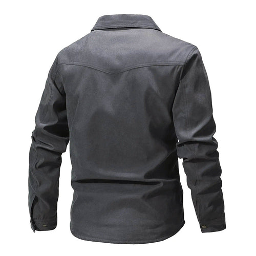 Drune | Flanell Gefütterte Hemdjacke für Herren