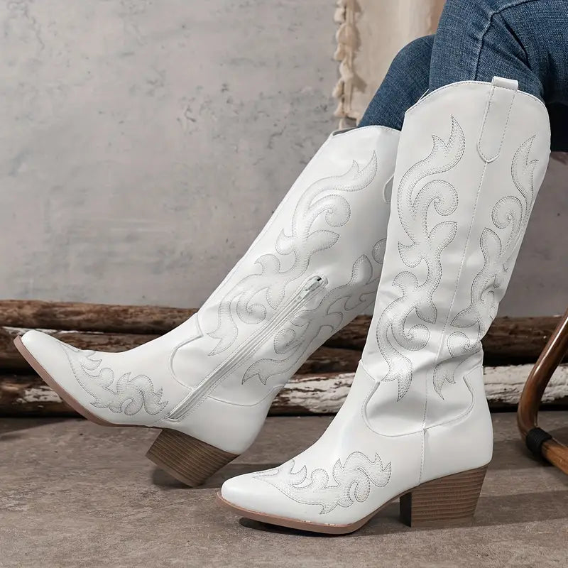 Drune | Bequeme Cowboy Damen Stiefel