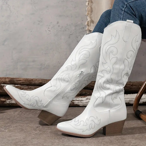 Drune | Bequeme Cowboy Damen Stiefel