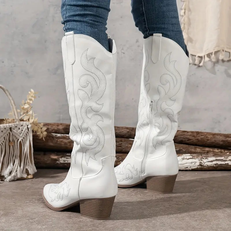 Drune | Bequeme Cowboy Damen Stiefel