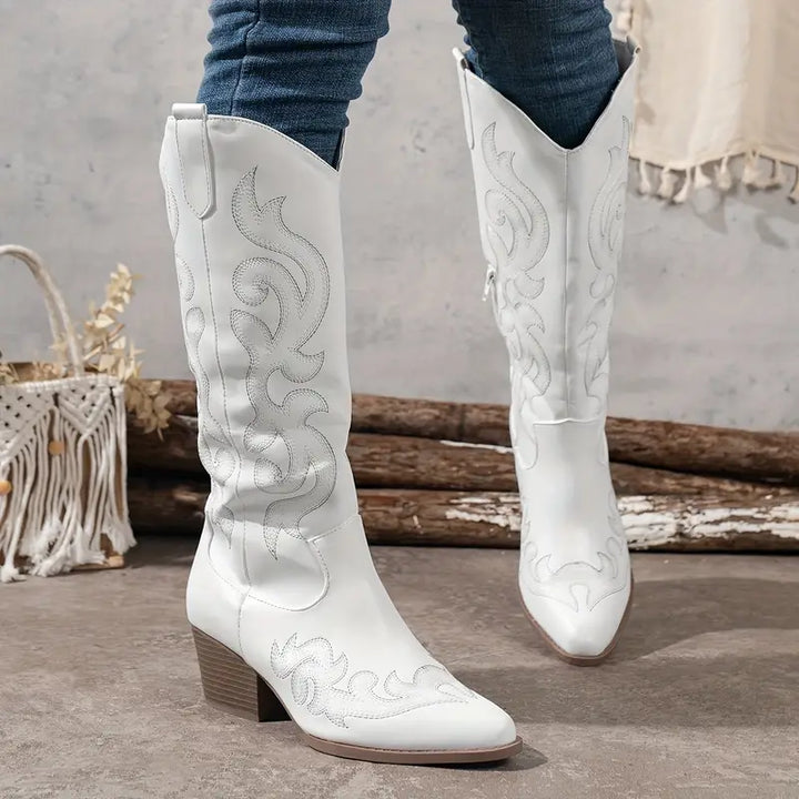Drune | Bequeme Cowboy Damen Stiefel