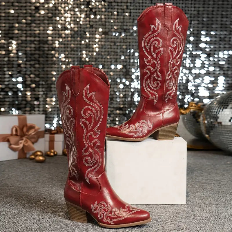 Drune | Bequeme Cowboy Damen Stiefel