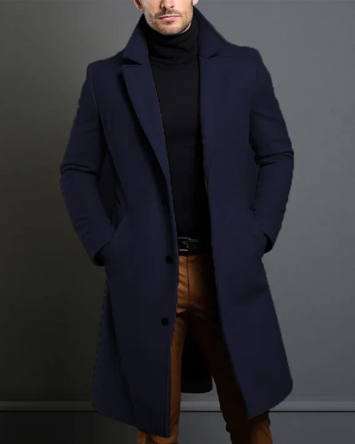 Drune | Trenchcoat Mit Luxuriösem Finish Für Herren