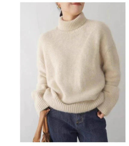 Drune | Luxuriöser Kaschmir Rollkragenpullover für Damen