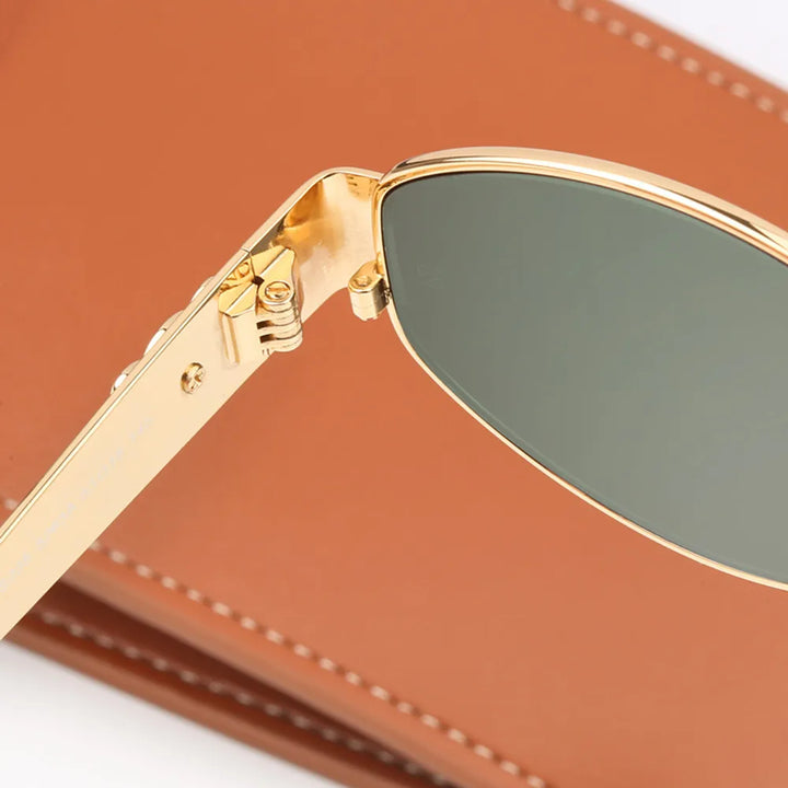 Drune | Ovale Sonnenbrille Für Damen Einfach & Elegant