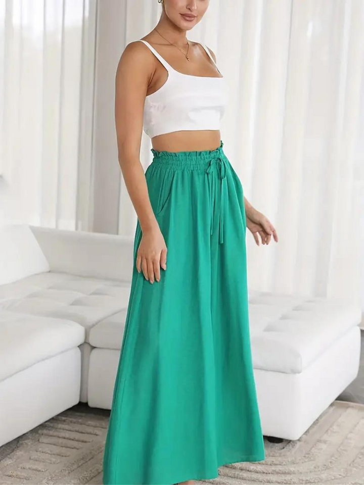 Drune | Damenhose mit hoher Taille