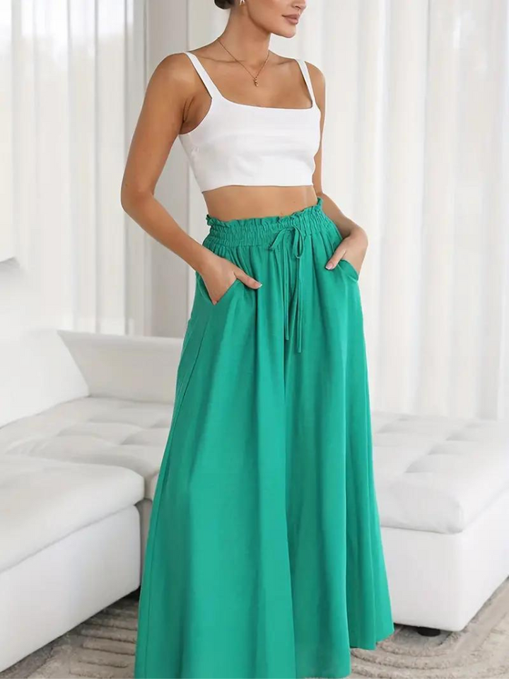 Drune | Damenhose mit hoher Taille
