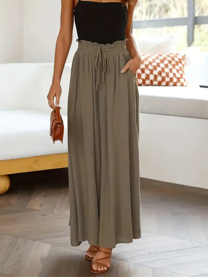 Drune | Damenhose mit hoher Taille