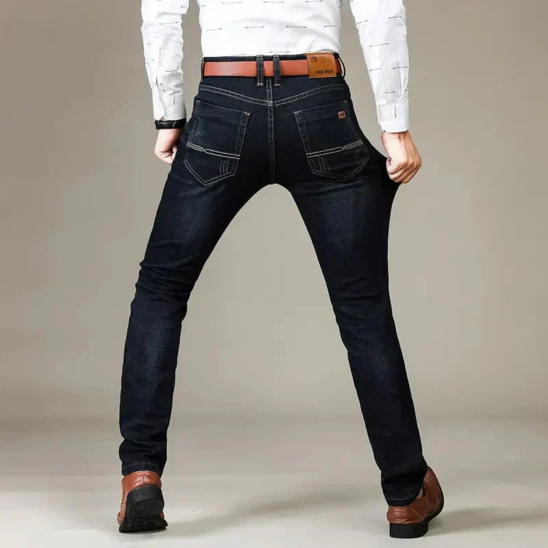 Drune - Gerade geschnittene Stretchjeans für Herren