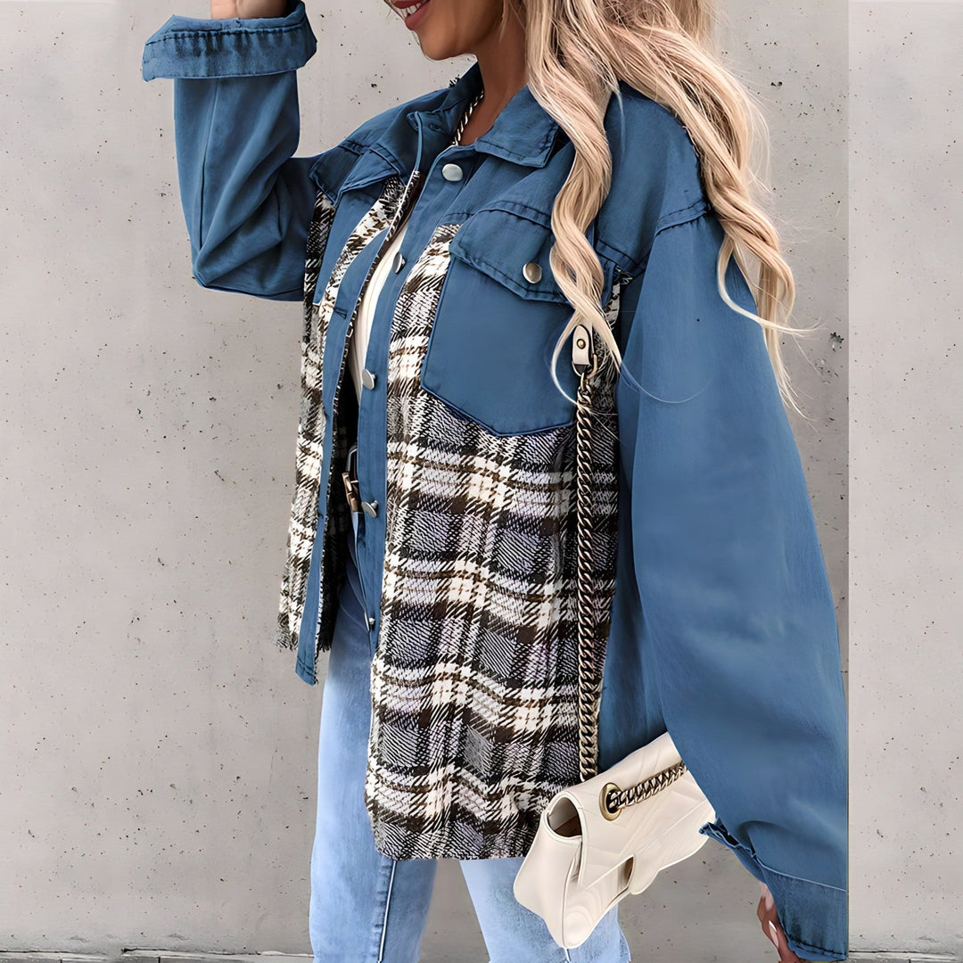 Drune | Karierte Jacke für Damen