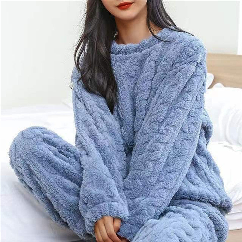 Drune - Fleece-Pyjama für Damen
