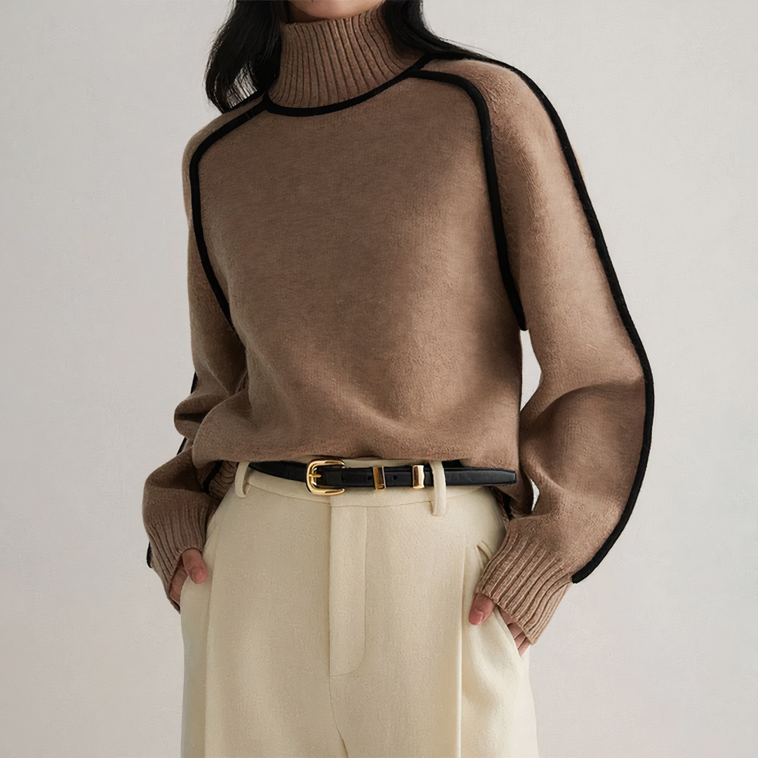 Drune - Lässiger Damenstrickpullover