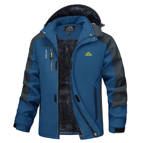 Drune | warme und dicke Winterjacke mit Fell für Männer - Perfekt für Outdoor-Aktivitäten