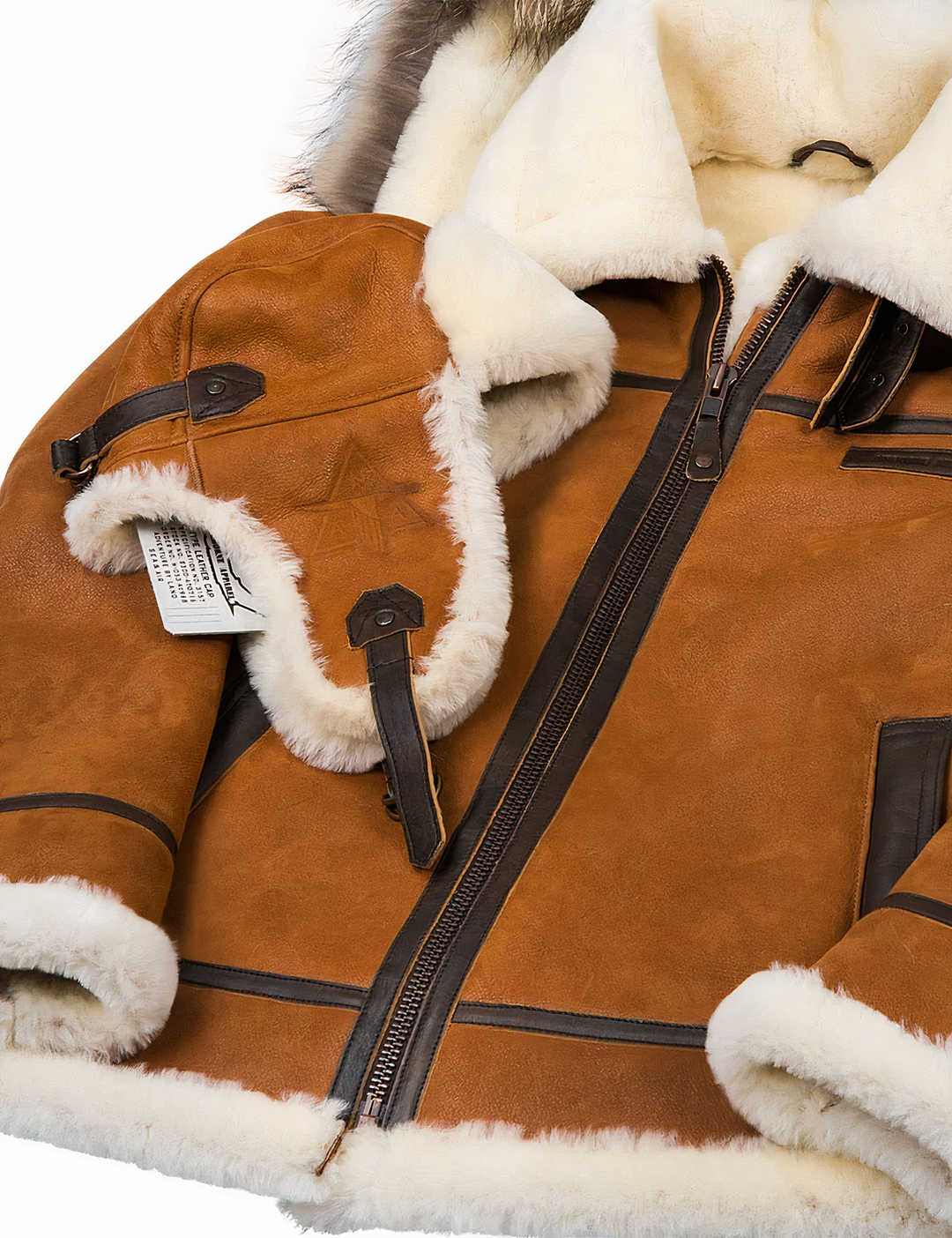 Drune | Leder Winterjacke