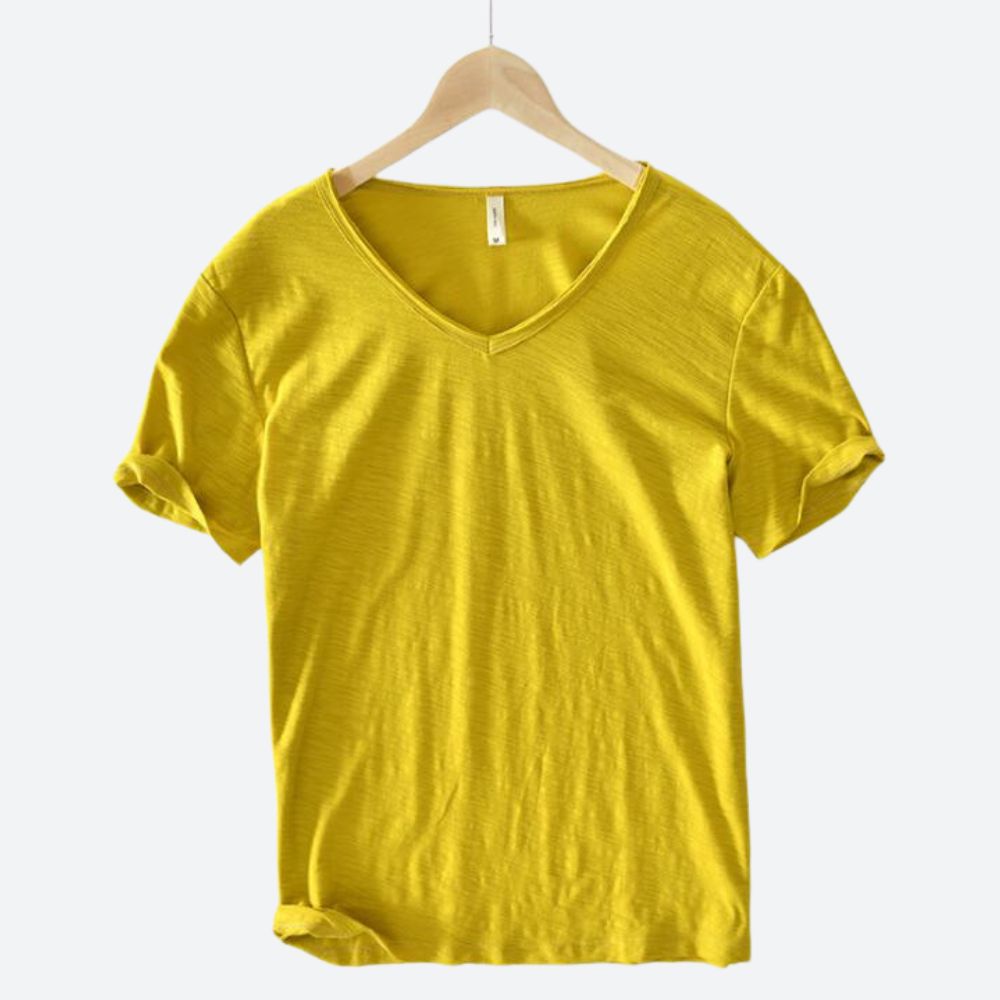 Drune | Sommer Baumwolle Leinen T-Shirt