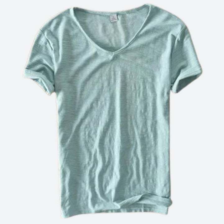 Drune | Sommer Baumwolle Leinen T-Shirt