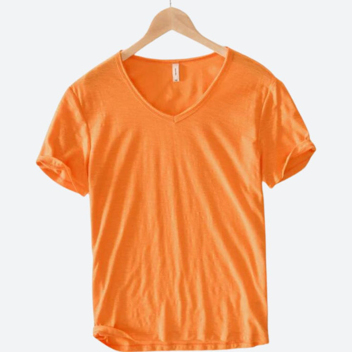 Drune | Sommer Baumwolle Leinen T-Shirt