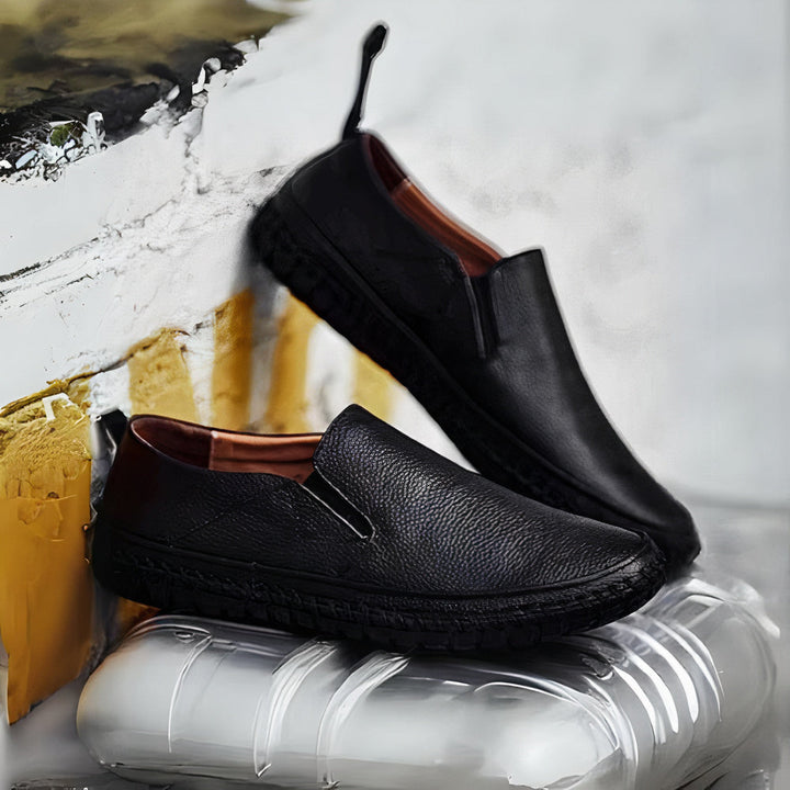 Drune | Leder Premium Slipper Herren