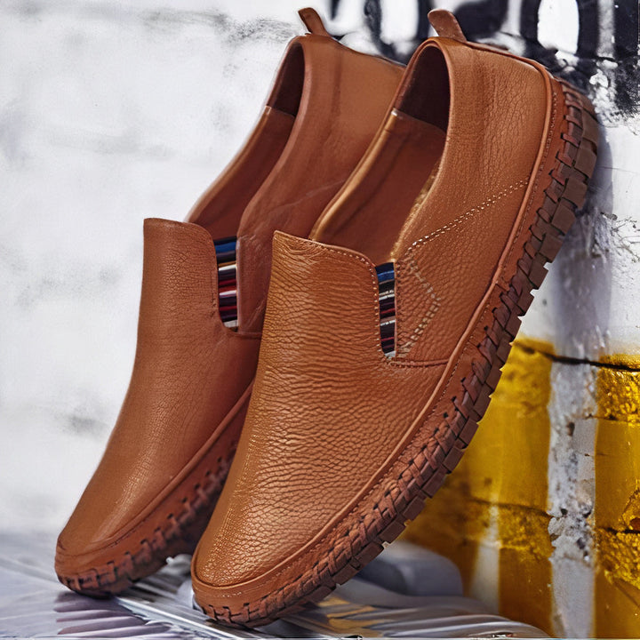 Drune | Leder Premium Slipper Herren