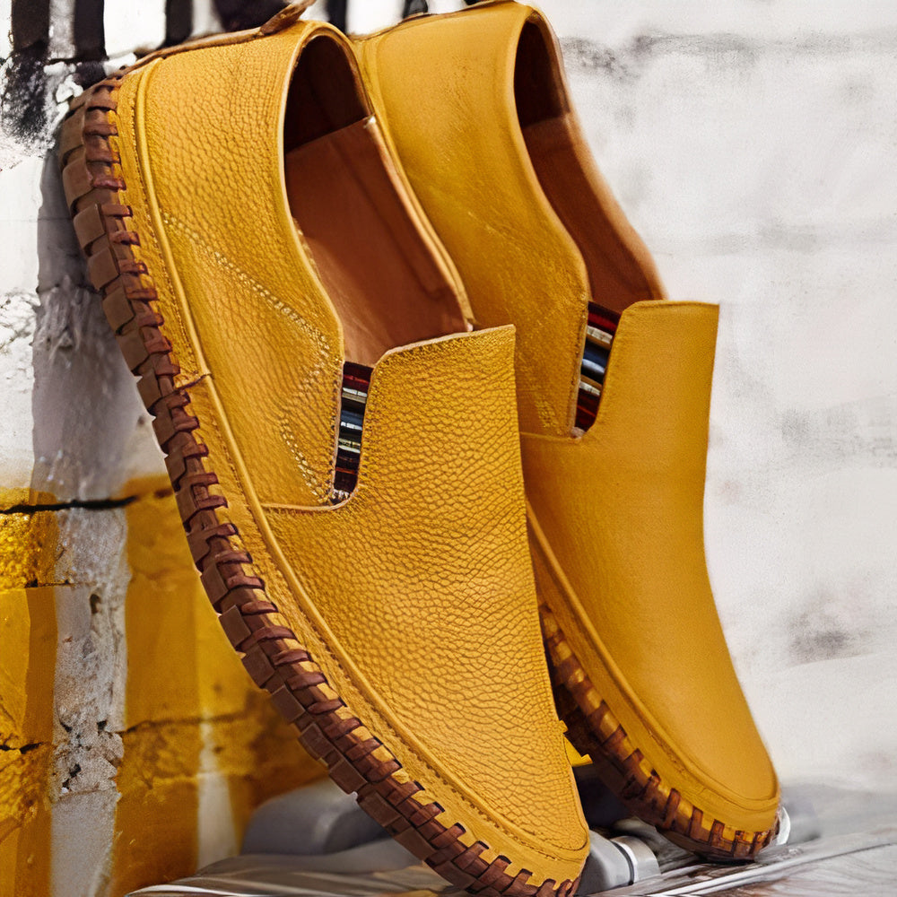 Drune | Leder Premium Slipper Herren