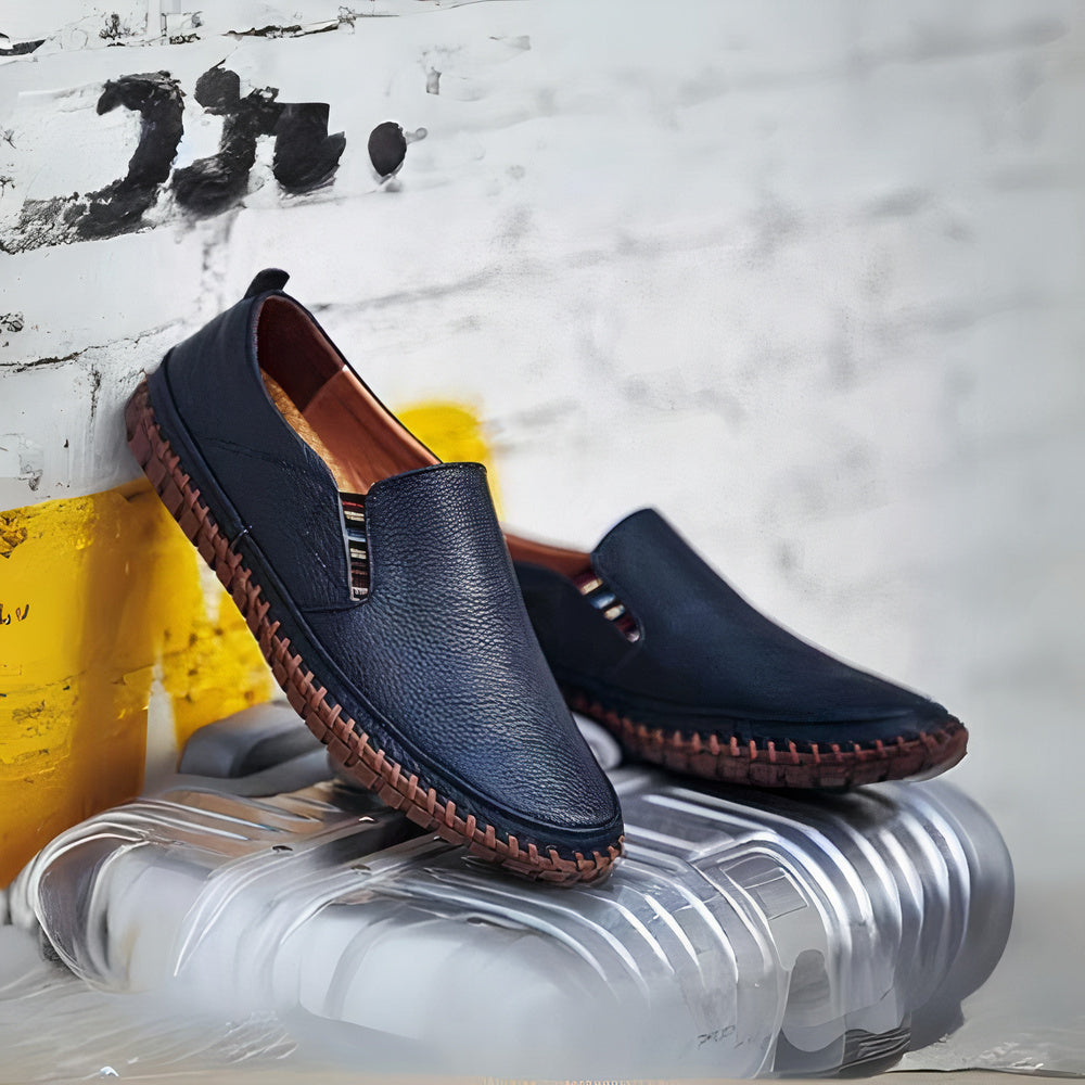 Drune | Leder Premium Slipper Herren
