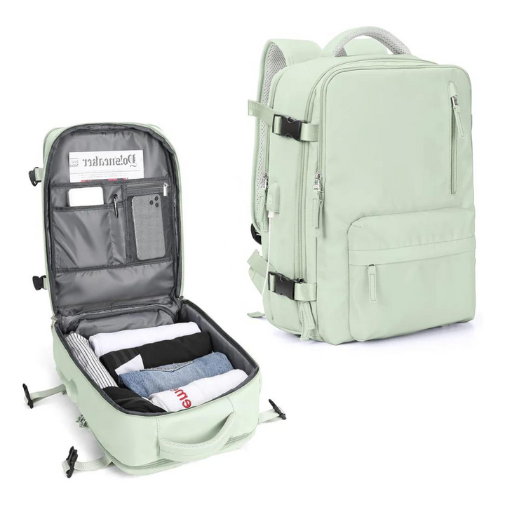 Drune | Erweiterbarer Rucksack für Handgepäck