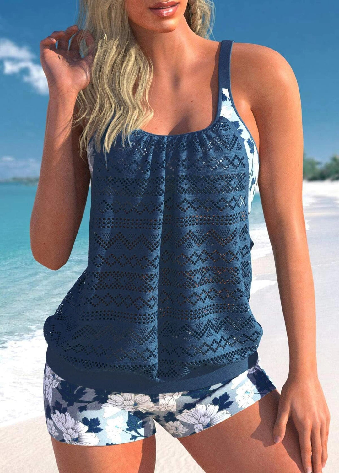 Drune | Stilvolle Tankini Satz