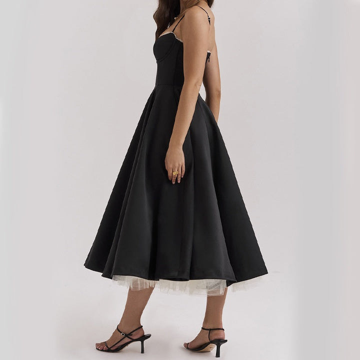 Drune | Elegante Partykleid Ohne Ärmel für Damen