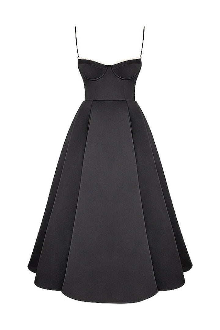 Drune | Elegante Partykleid Ohne Ärmel für Damen
