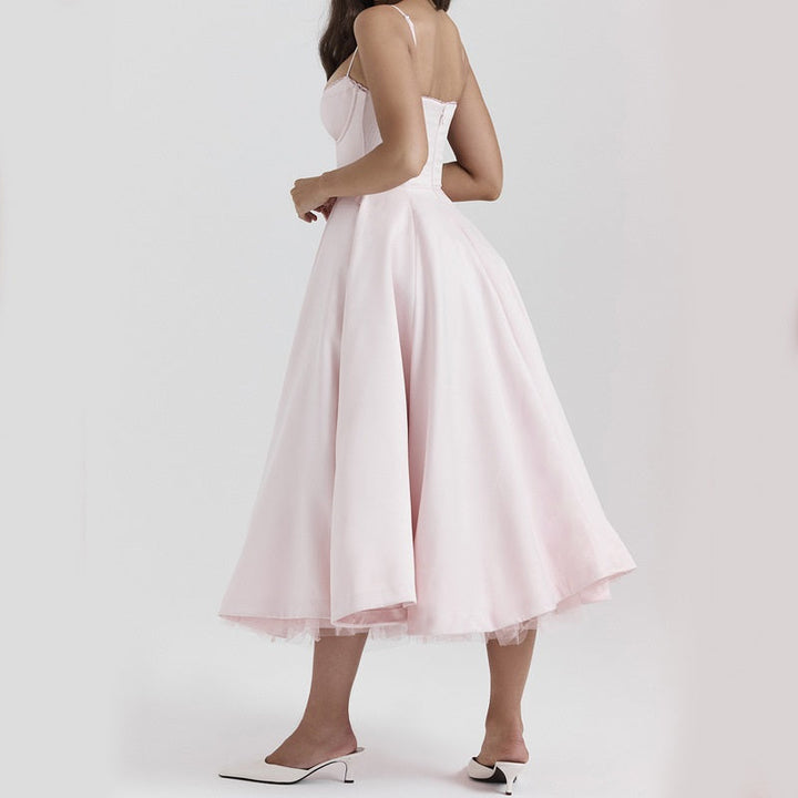 Drune | Elegante Partykleid Ohne Ärmel für Damen
