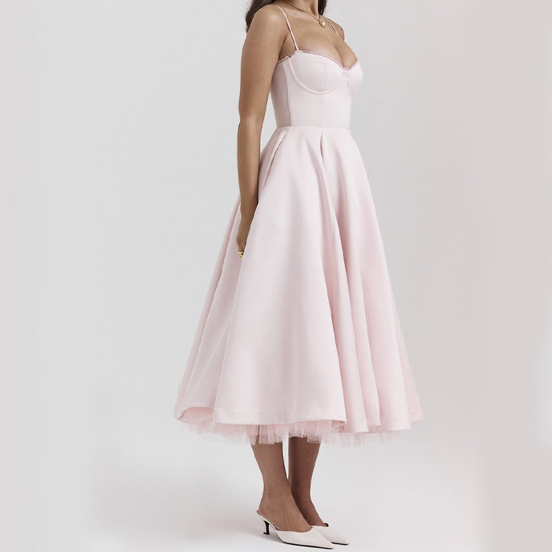 Drune | Elegante Partykleid Ohne Ärmel für Damen