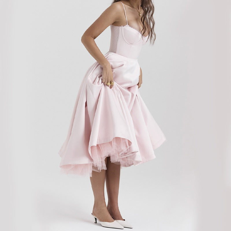 Drune | Elegante Partykleid Ohne Ärmel für Damen