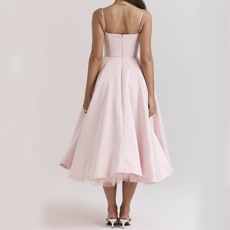 Drune | Elegante Partykleid Ohne Ärmel für Damen