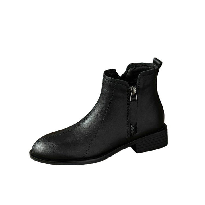 Drune | Stylische Knöchelstiefel mit Reißverschluss und modernen Details