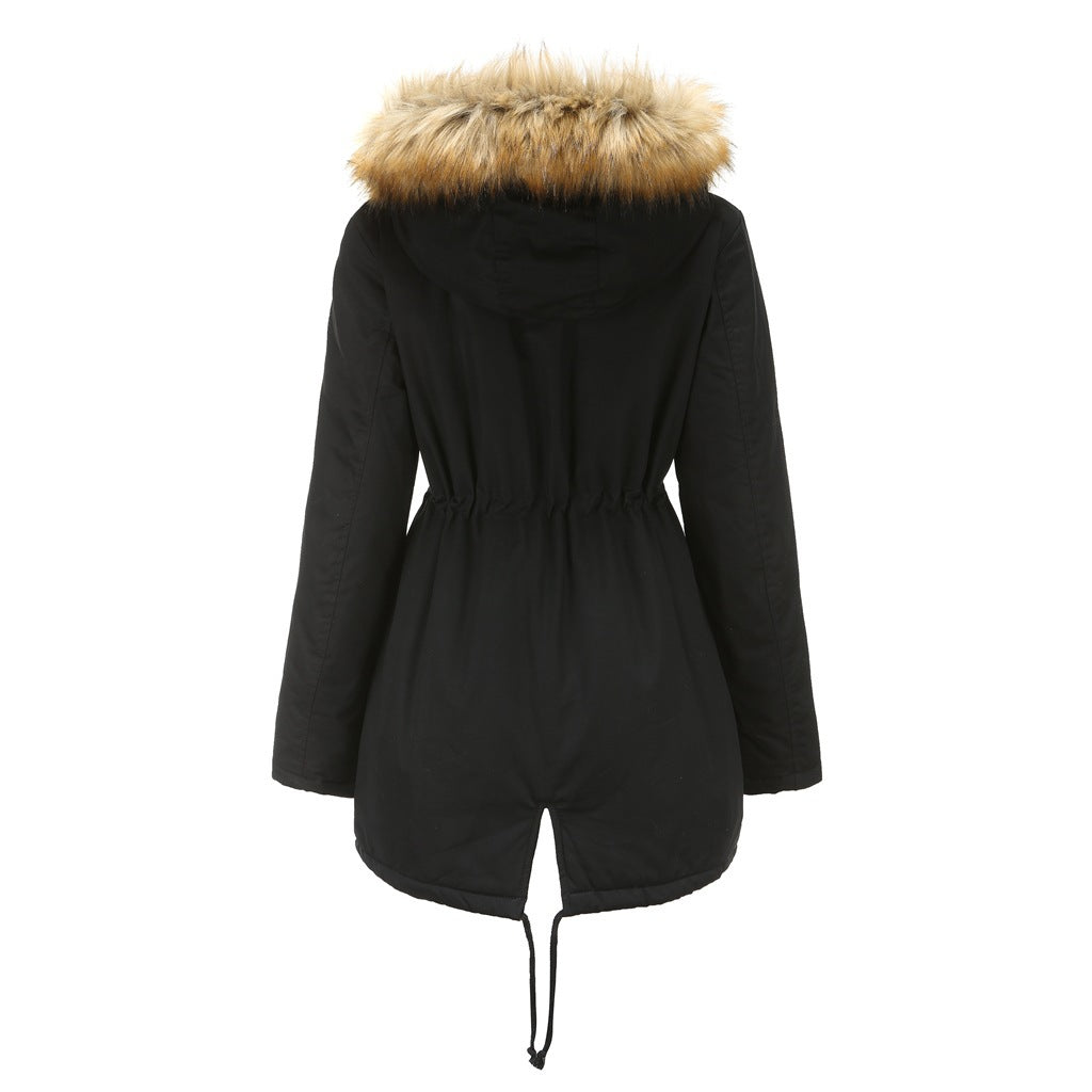 Drune | Winterparka mit Kunstfell und Teddy-Fütterung