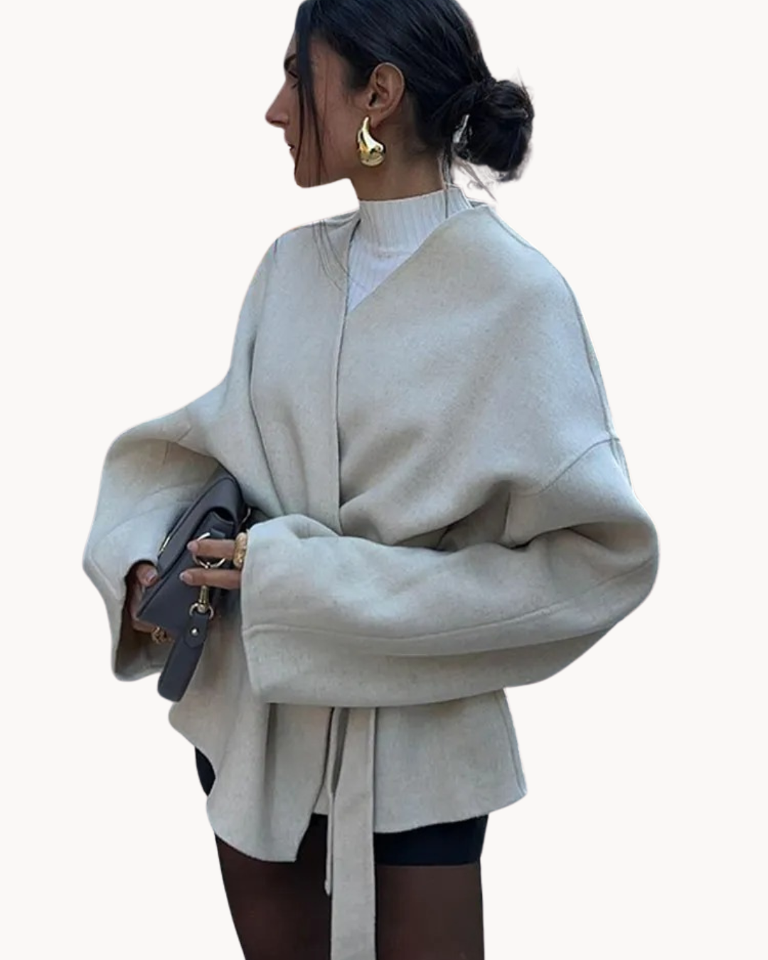 Drune | Taillierte und schicke Jacke mit Gürteldesign