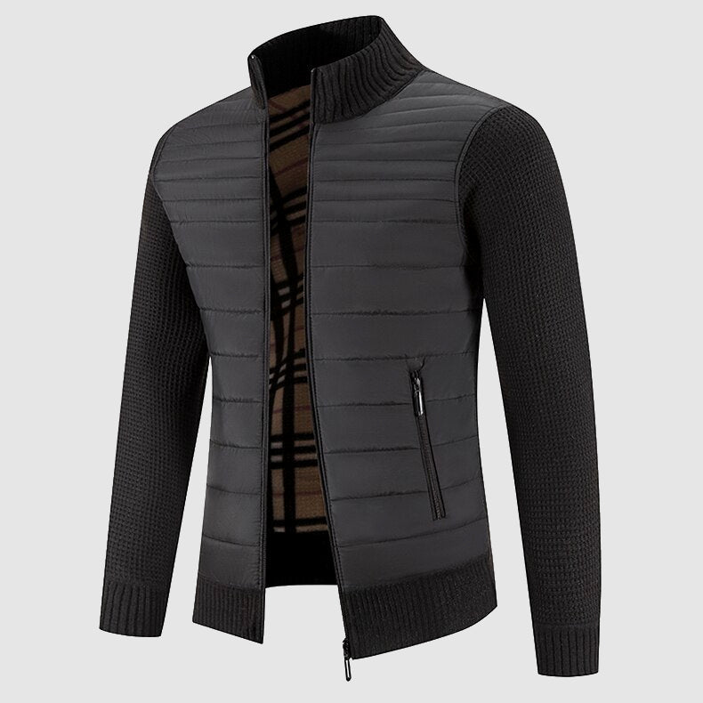 Drune | Herren Steppjacke - Mit Reißverschluss