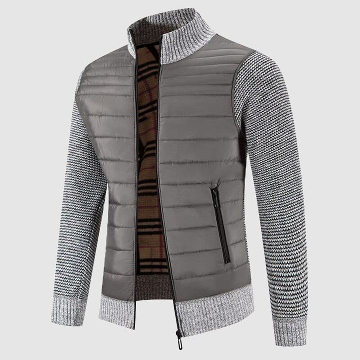 Drune | Herren Steppjacke - Mit Reißverschluss