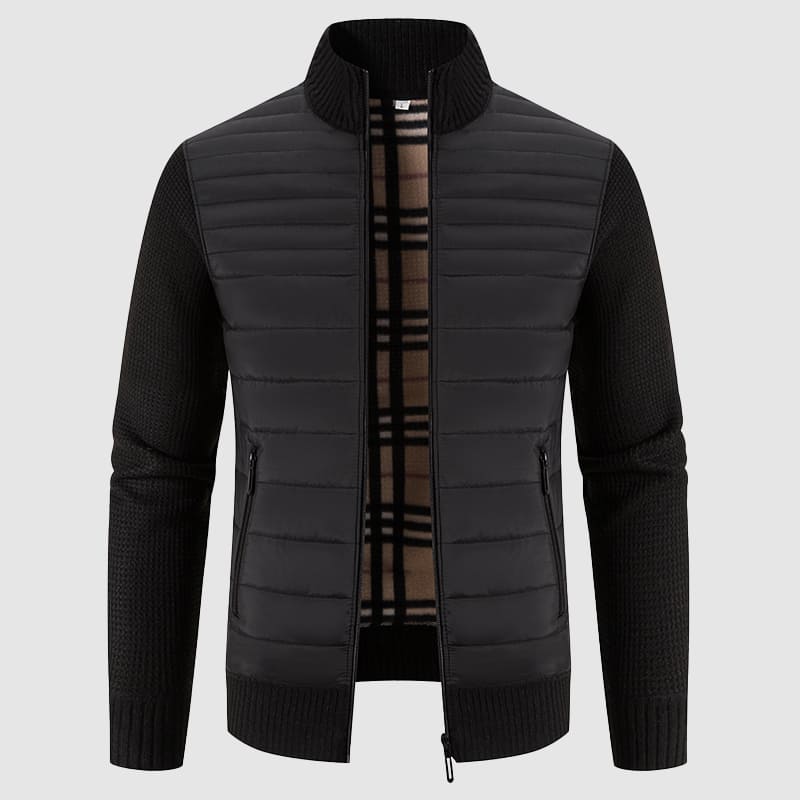 Drune | Herren Steppjacke - Mit Reißverschluss