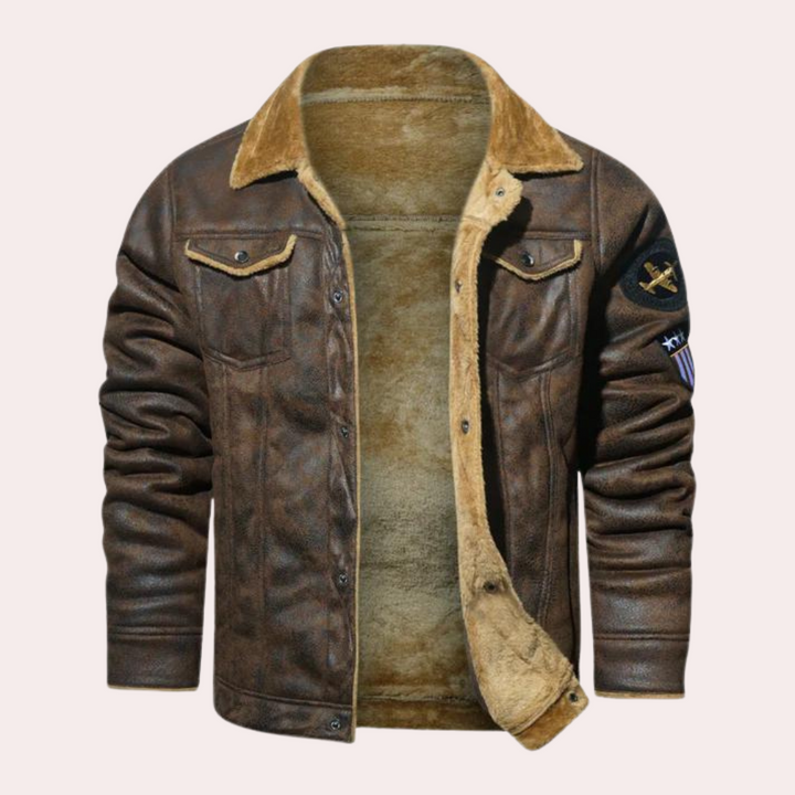 Drune | Stylische, Warme Herrenjacke für Den Winter
