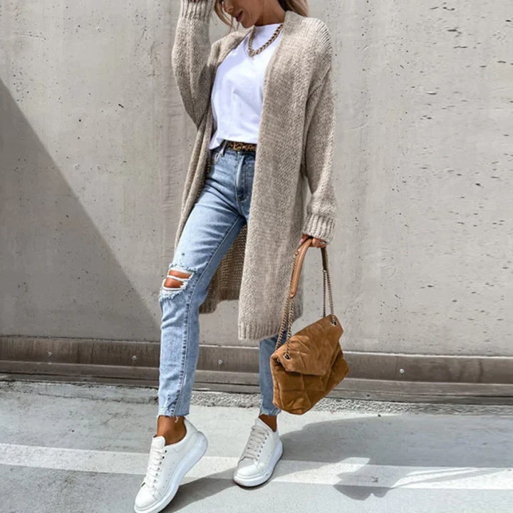 Drune | Langer Strickcardigan