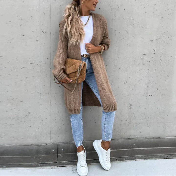 Drune | Langer Strickcardigan
