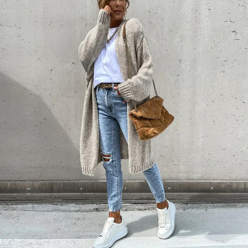 Drune | Langer Strickcardigan