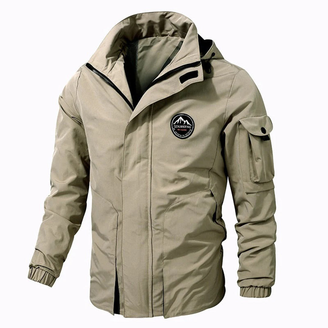 Drune | Wasserdichte Winterjacke mit Kapuze für Männer